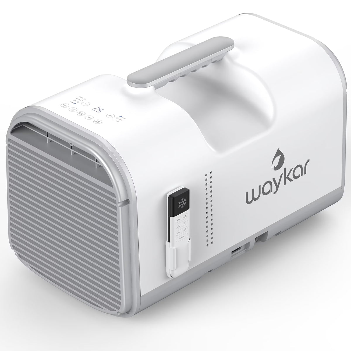 Nouveauté 2026 – Climatiseur portable Waykar 4500 BTU pour tente, camping, camping-car, 12 m², faible niveau sonore, télécommande