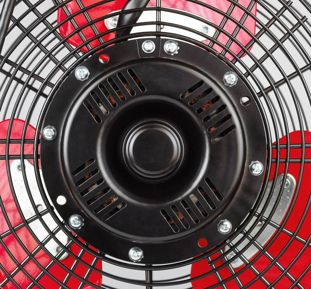 Nouveauté 2026 – Ventilateur tambour incliné haute vitesse Hyper Tough 30 pouces, rouge et noir