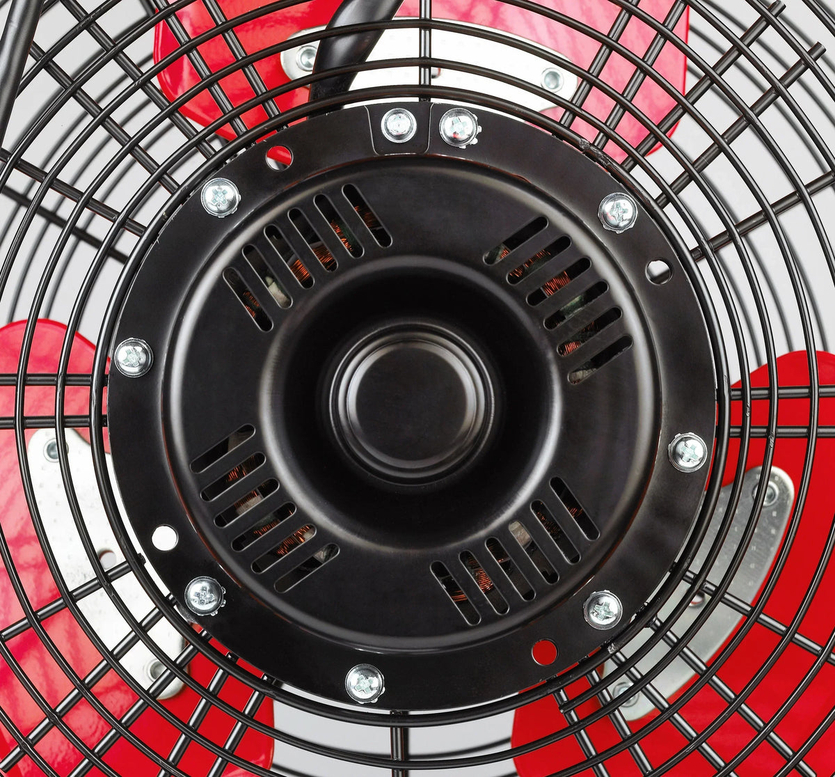 Nouveauté 2026 – Ventilateur tambour incliné haute vitesse Hyper Tough 30 pouces, rouge et noir
