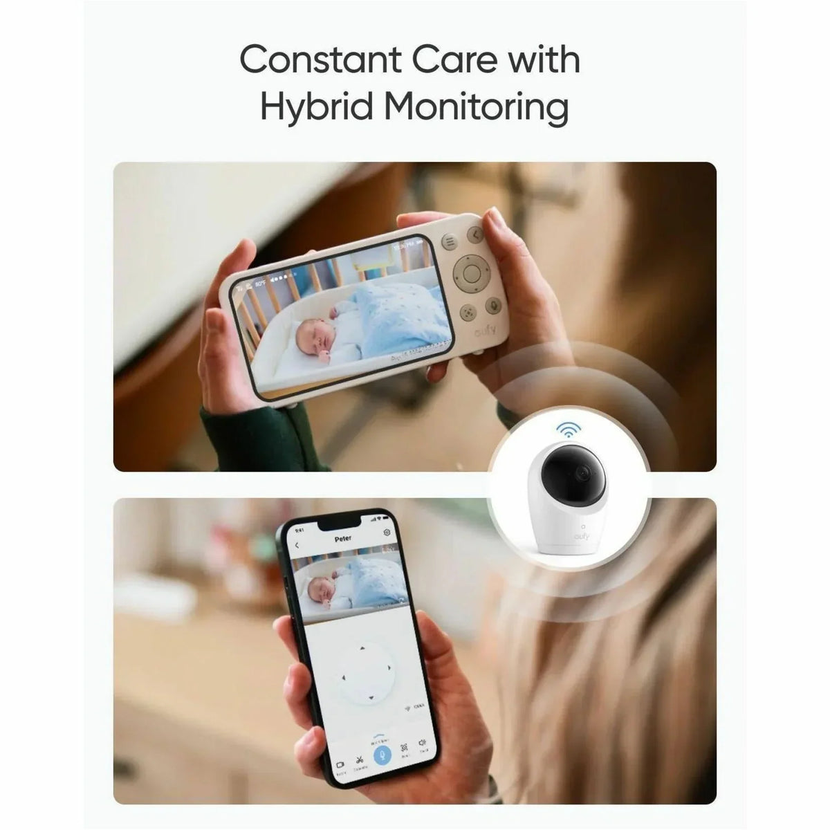 Nouveauté 2026 – Babyphone Eufy E20 avec caméra 2K