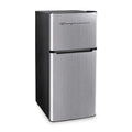 Nouveauté 2026 – Réfrigérateur compact Frigidaire 2 portes, 4,5 pi³, finition chromée, EFR451, platine