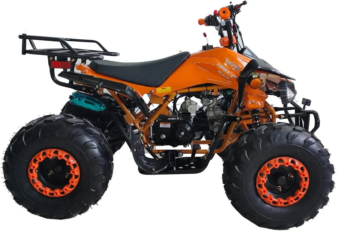 Nouveauté 2026 – VTT X-Pro , 125 cm³, essence, transmission automatique avec marche arrière télécommandée, gros pneus 19"/18
