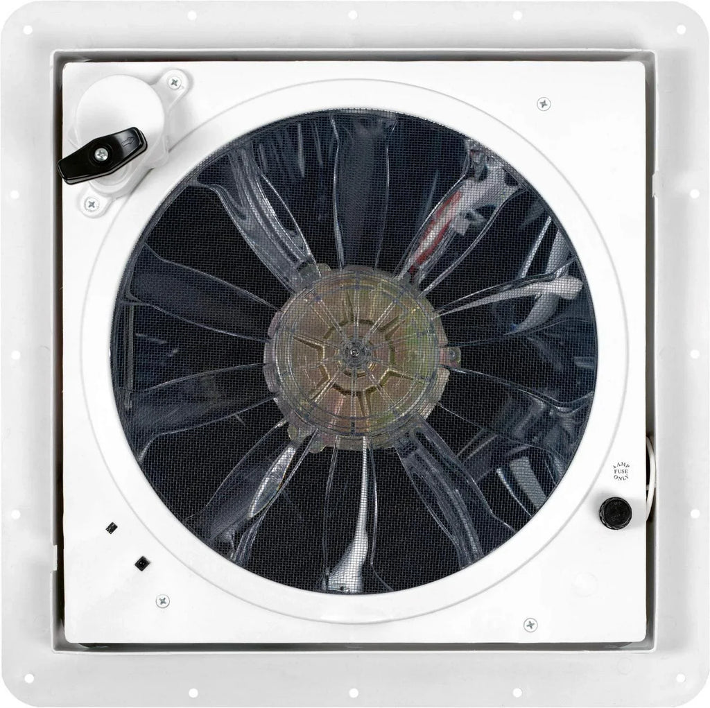 Nouveauté 2026 – Nouveau Dometic FanTastic Vent 7350 - Trappe de toit à vitesse variable avec ouverture automatique du dôme - Fenêtre de toit standard 14×14 pour camping-car, caravane ou remorque
