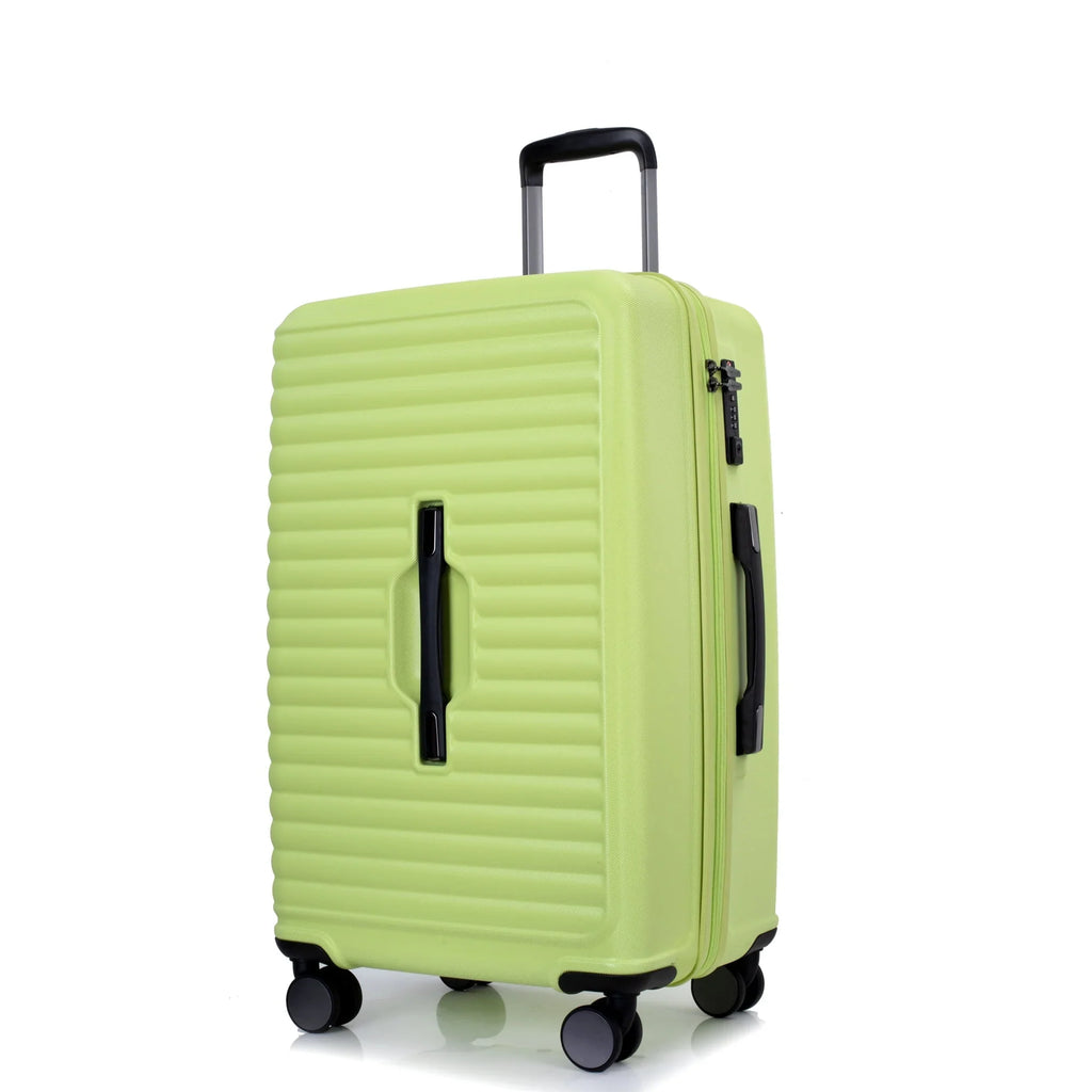 Nouveauté 2026 – Ensemble de 3 valises PAPROOS (51/61/71 cm), valise rigide légère avec port USB et crochets latéraux, bagage de voyage avec serrure TSA, valise à roulettes rigide pour l'école et les voyages, rose