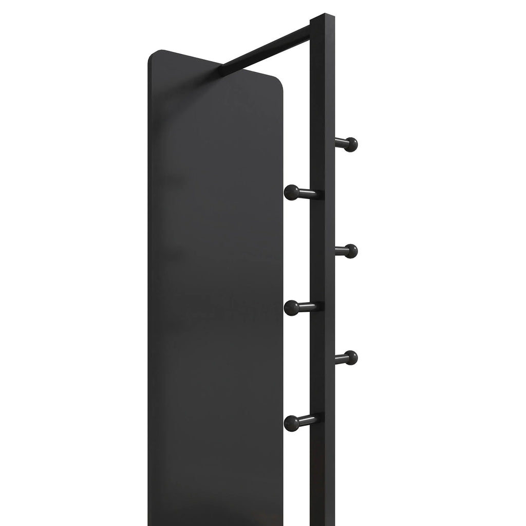 Nouveauté 2026 – Miroir pleine longueur , cadre en bois d'hévéa, 167 x 45 cm (65,7 x 17,7 pouces), idéal pour les dressings et les espaces de vie, pour une utilisation polyvalente