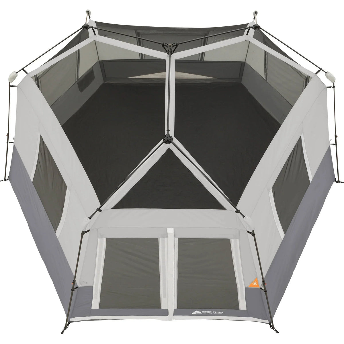 Nouveauté 2026 – Tente cabine hexagonale instantanée Ozark Trail , 4,57 m x 3,96 m, 8 personnes, 16,34 kg