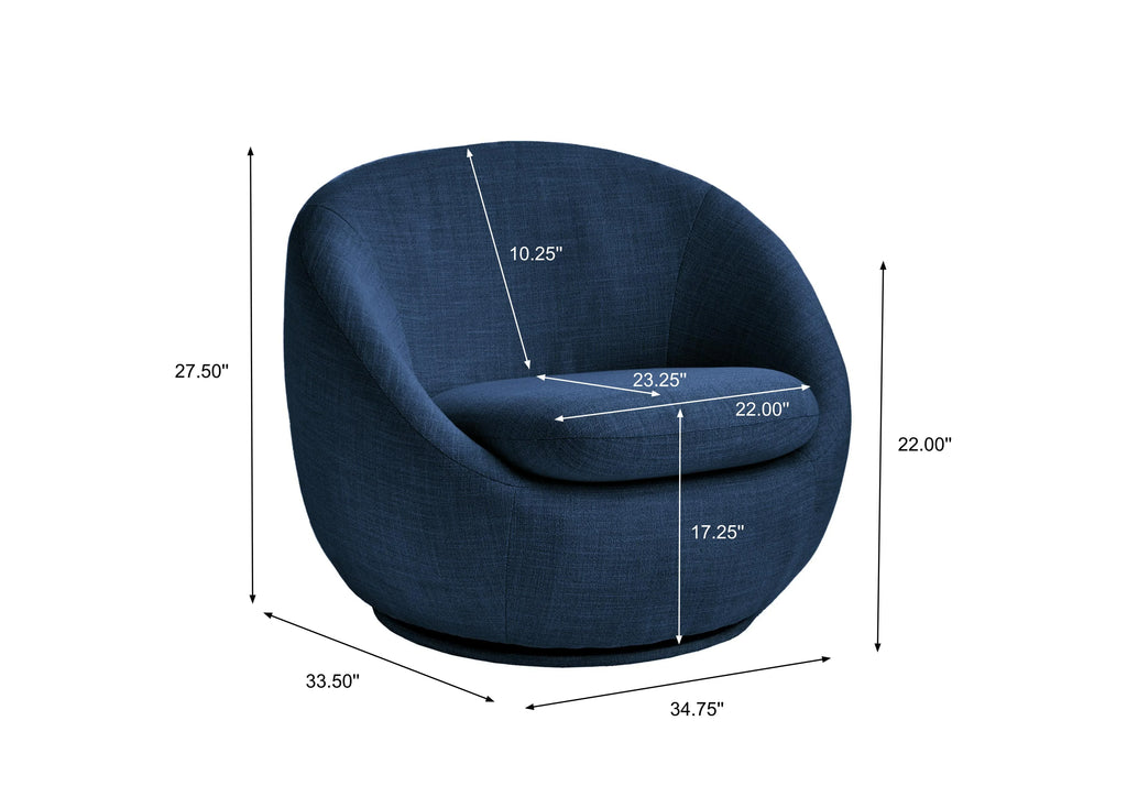 Nouveauté 2026 – Fauteuil pivotant Mira de Better Homes & Gardens , en peau de mouton retournée crème