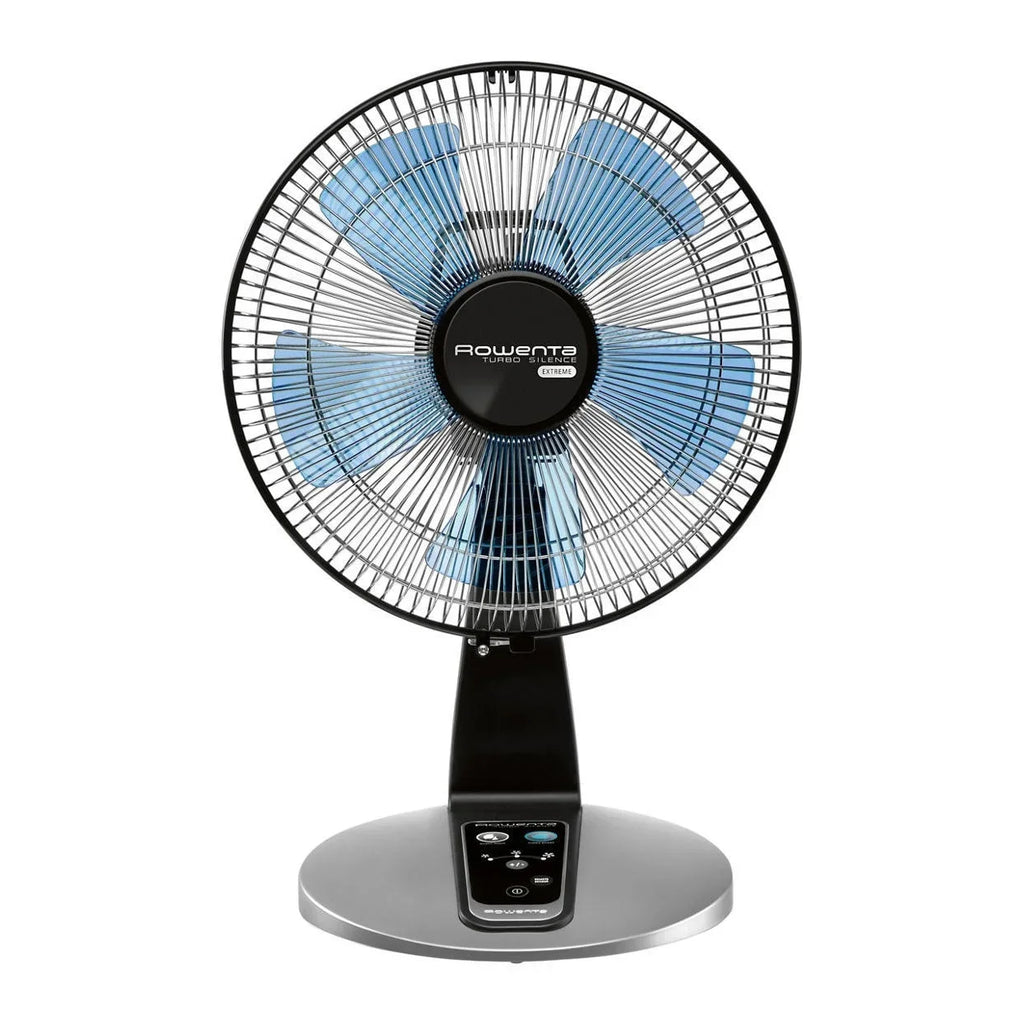 Nouveauté 2026 – Ventilateur sur pied Rowenta Turbo Silence avec télécommande, 53 pouces, portable, 5 vitesses, VU5670