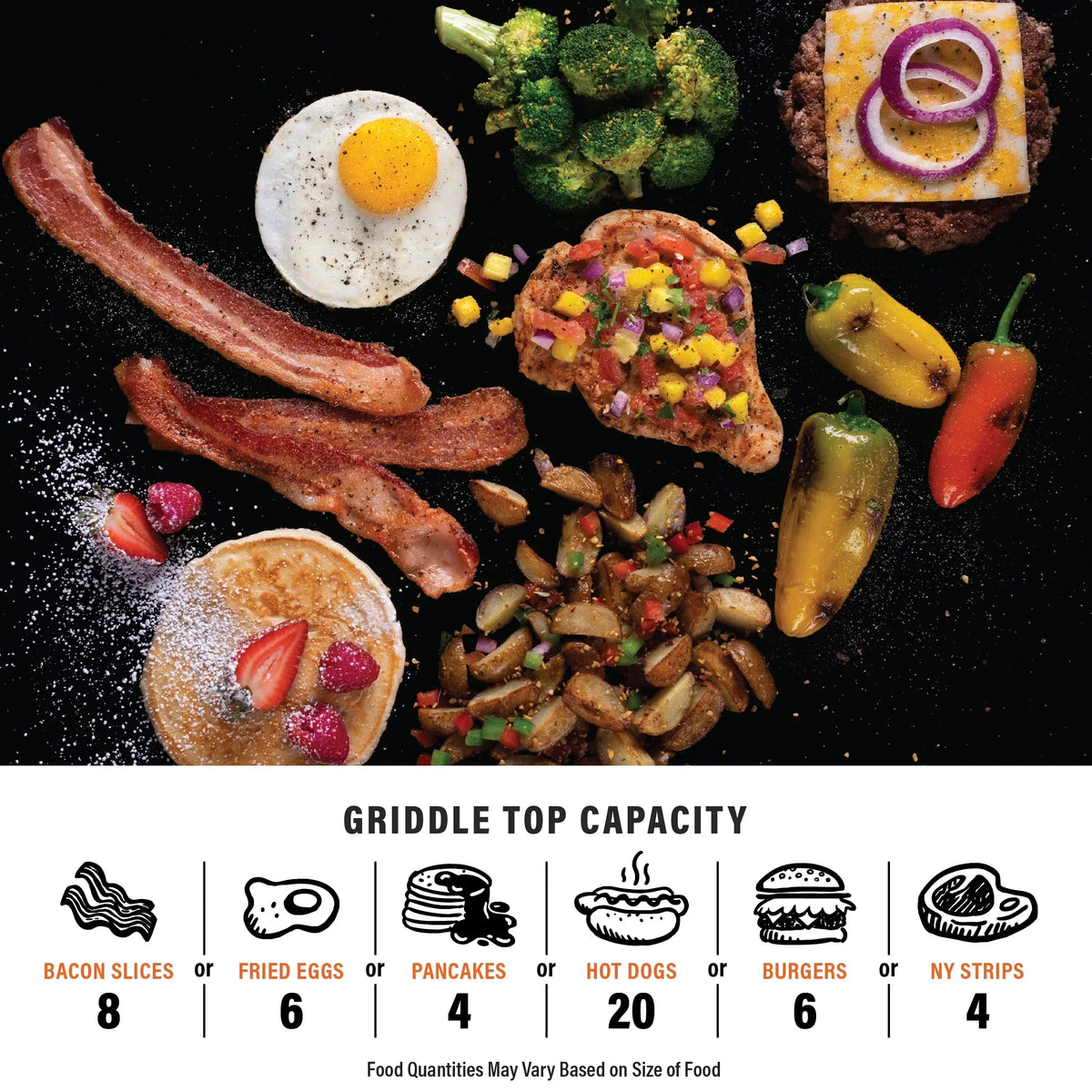 Nouveauté 2026 – Plaque de cuisson au propane Blackstone Adventure Ready 12" x 14" avec brûleur latéral