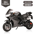 Nouveauté 2026 – Mini moto à essence AQQW 49cc pour adultes et enfants, moteur 4 temps, jouet électrique, charge maximale 200 kg, cadeau idéal pour les enfants