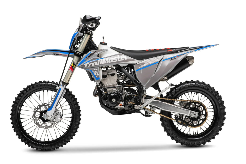 Nouveauté 2026 – Moto tout-terrain Trailmaster JHL Pro-Series LX300 PRO haute performance, prête pour la course, de taille moyenne et à démarrage électrique (rouge