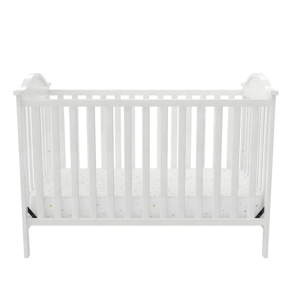 Nouveauté 2026 – Lit bébé convertible 3-en-1 Baby Relax Adele . Blanc