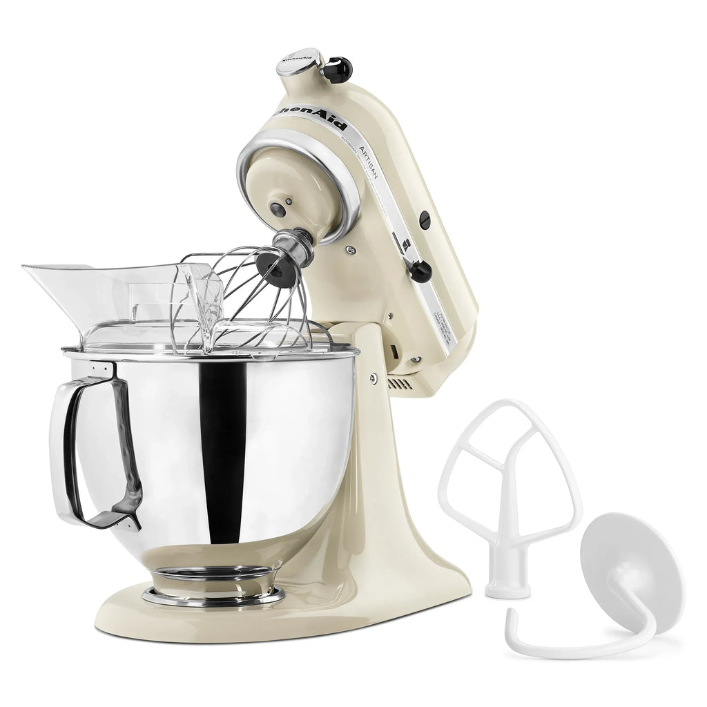 Nouveauté 2026 – Robot pâtissier KitchenAid Artisan Series 5 pintes à tête inclinable, coloris Wildflower, KSM156CXWF (édition