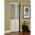 Nouveauté 2026 – Porte intérieure pliante en pin massif Pinecroft Tuscany, 24 po x 80 po, finition pin brut, 24 po x 80 po, LTL Home Products
