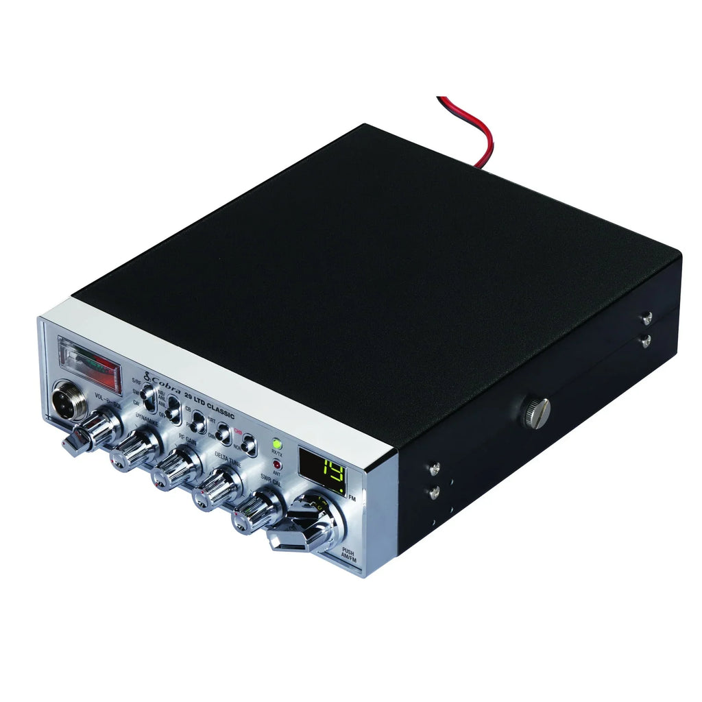 Nouveauté 2026 – Radio CB professionnelle classique AM/FM Cobra 29 LTD , 40 canaux, 4 watts, accès instantané au canal 9, étalonnage du TOS