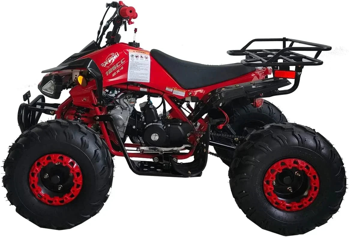 Nouveauté 2026 – VTT X-Pro , 125 cm³, essence, transmission automatique avec marche arrière télécommandée, gros pneus 19"/18