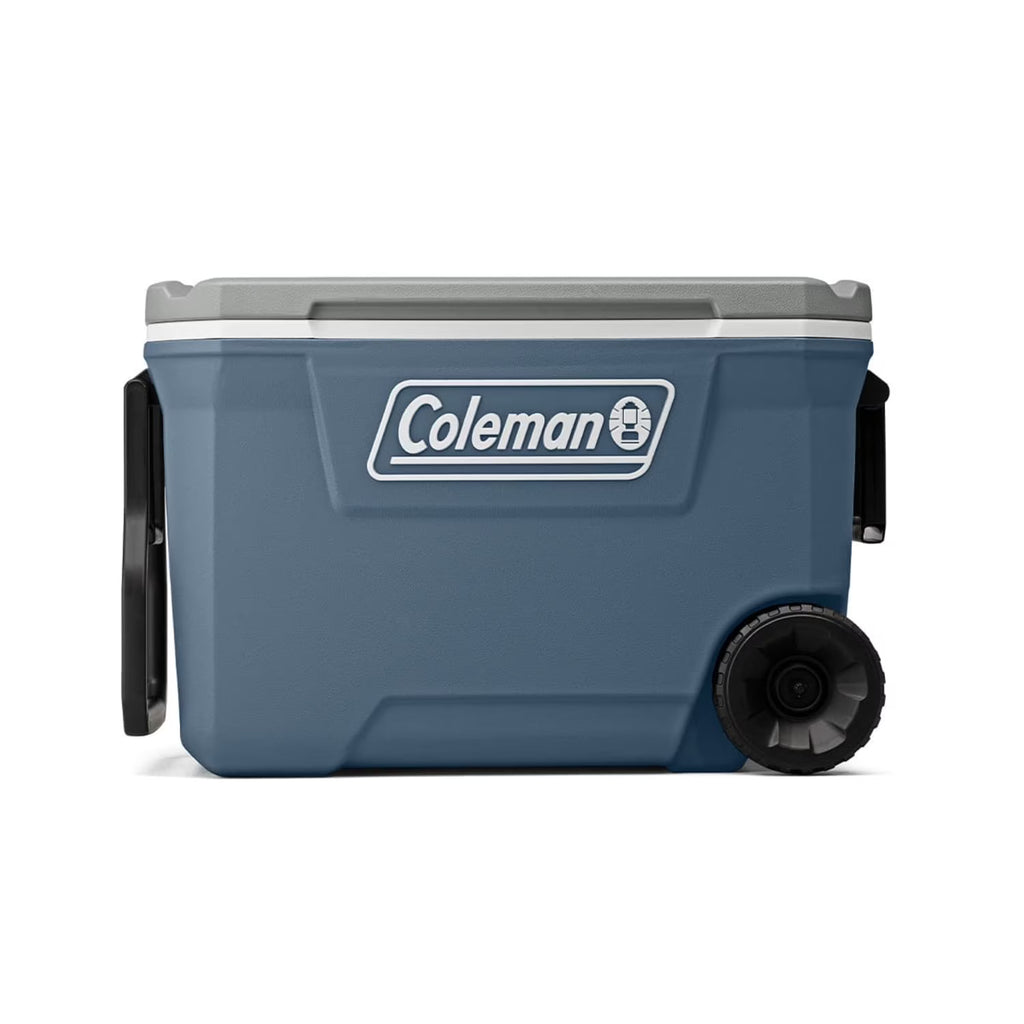 Nouveauté 2026 – Glacière à roulettes Coleman série 316, 62 pintes (58 L), bleu Lakeside