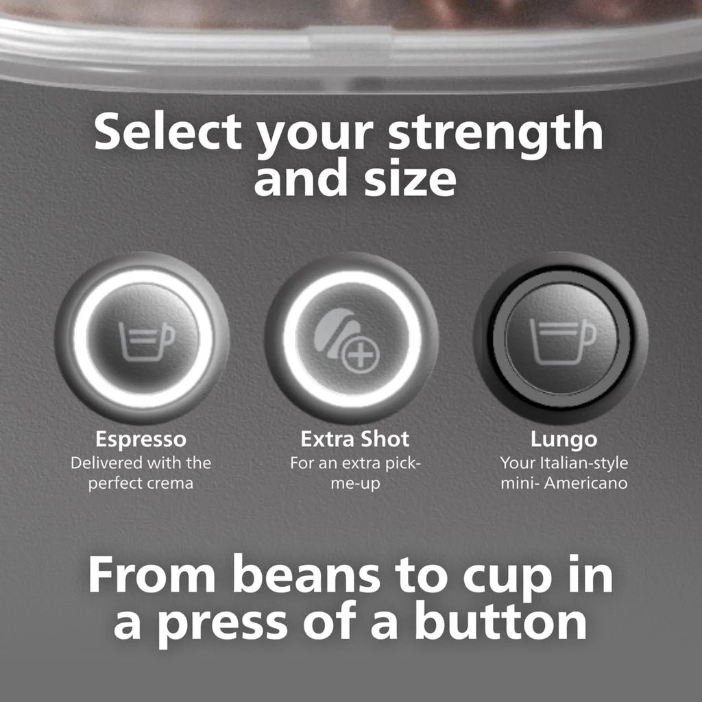 Nouveauté 2026 – Machine à expresso automatique Philips Baristina , blanc laiteux