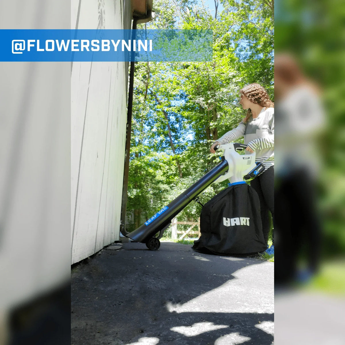 Nouveauté 2026 – Kit aspirateur à feuilles sans fil HART 40V , (1) batterie lithium-ion 4,0 Ah