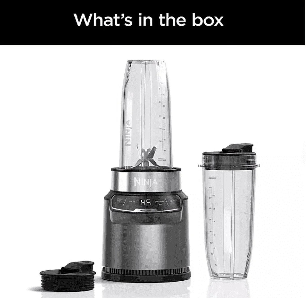 Nouveauté 2026 – Blender personnel Ninja Nutri-Blender Pro avec Auto-iQ, CL401A