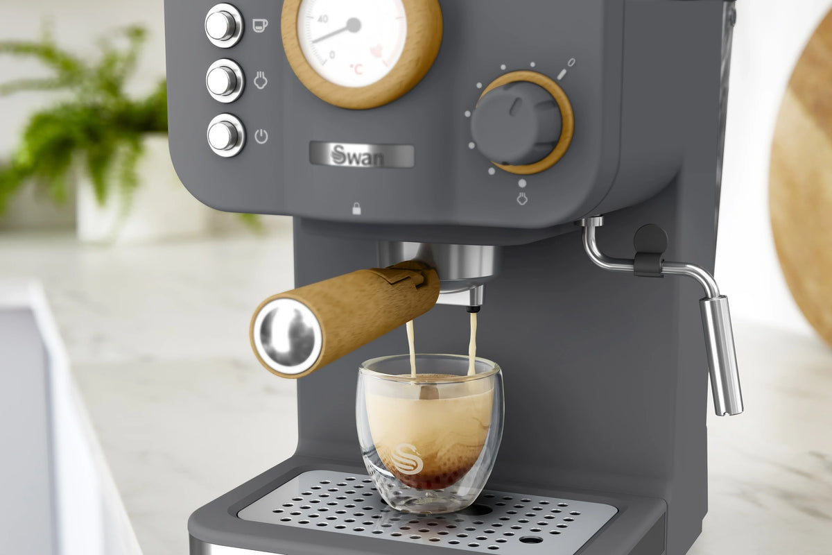 Nouveauté 2026 – Machine à café expresso Swan Nordic Pump