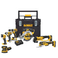 Nouveauté 2026 – Kit combiné d'outils sans fil 20V MAX 7 avec étui TOUGHSYSTEM, (1) batterie 20V 4,0Ah et (2) batteries 20V 2,0Ah