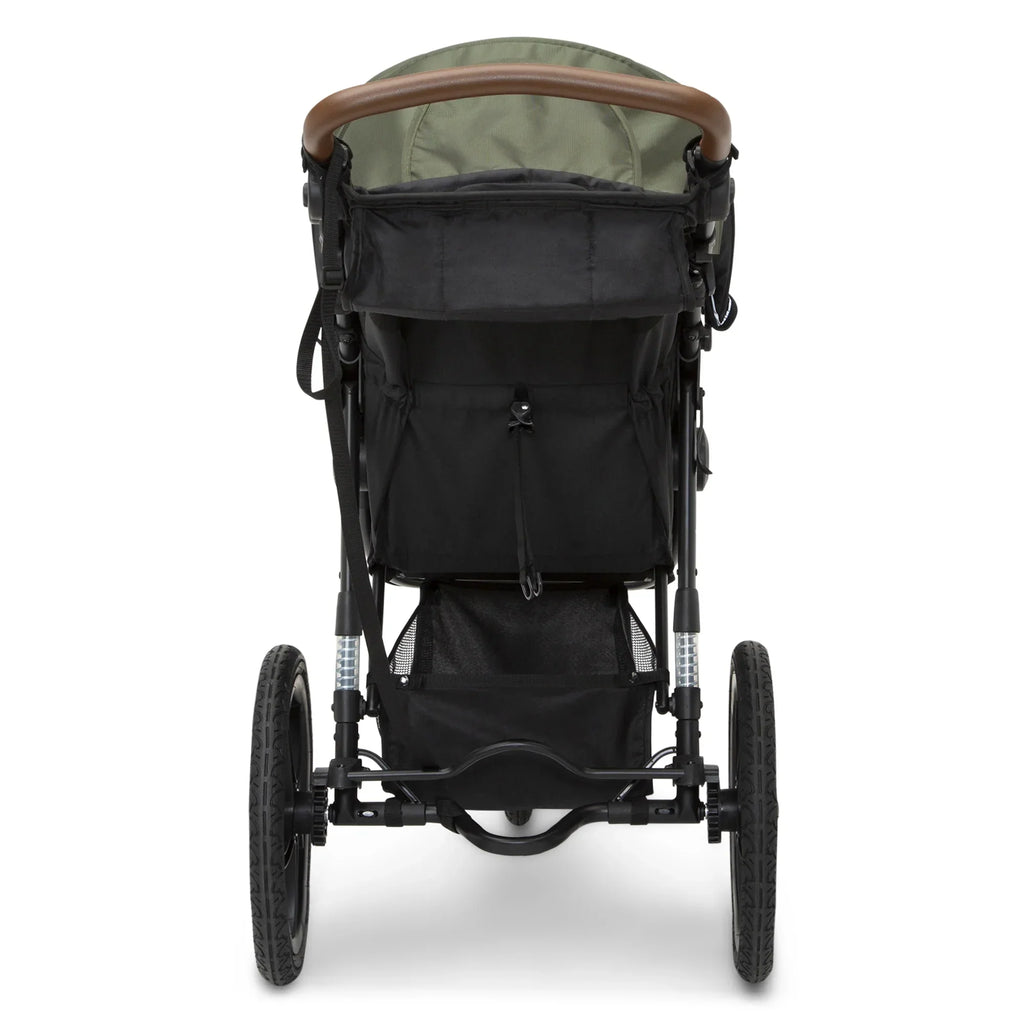 Nouveauté 2026 – Poussette de jogging Jeep TurboGlyde de Delta Children, noire