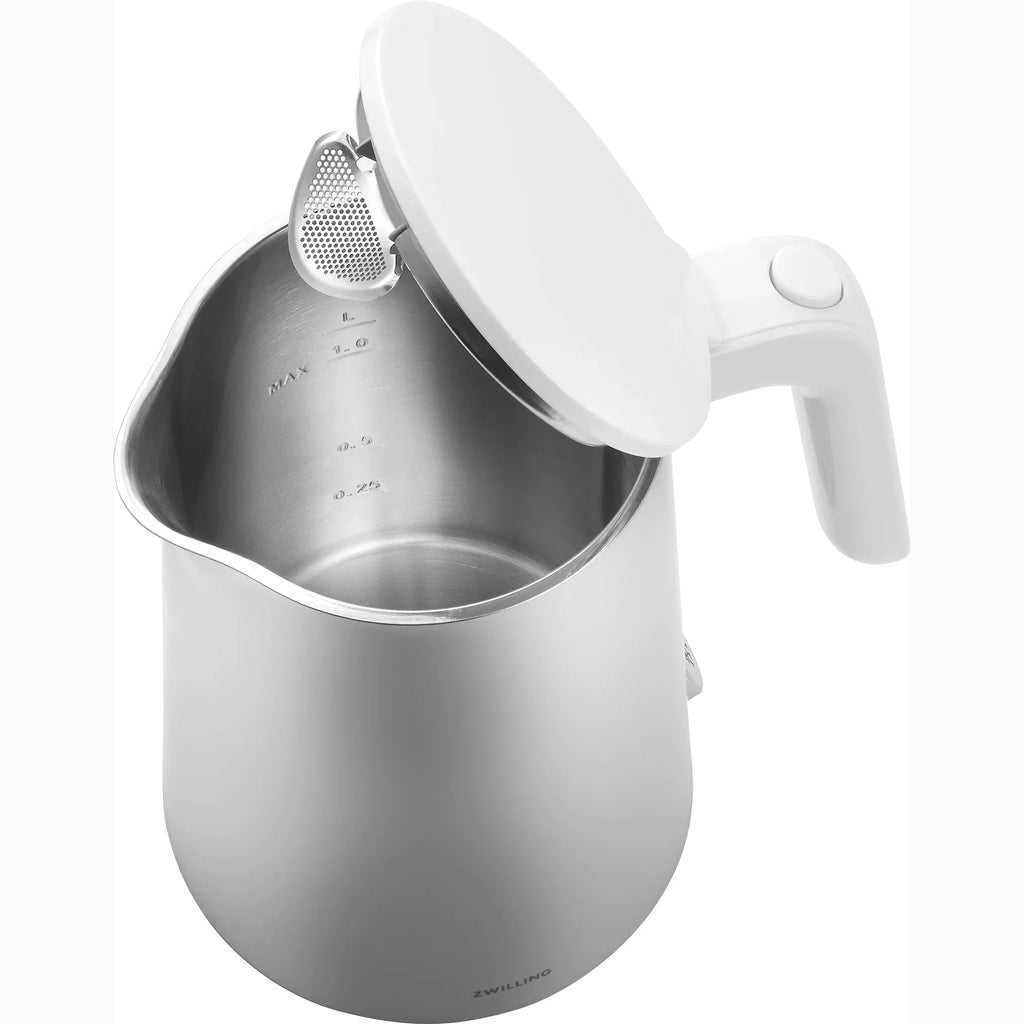 Nouveauté 2026 – Bouilloire électrique sans fil Enfinigy Cool Touch 1 litre ZWILLING , avec eau chaude instantanée - Noire