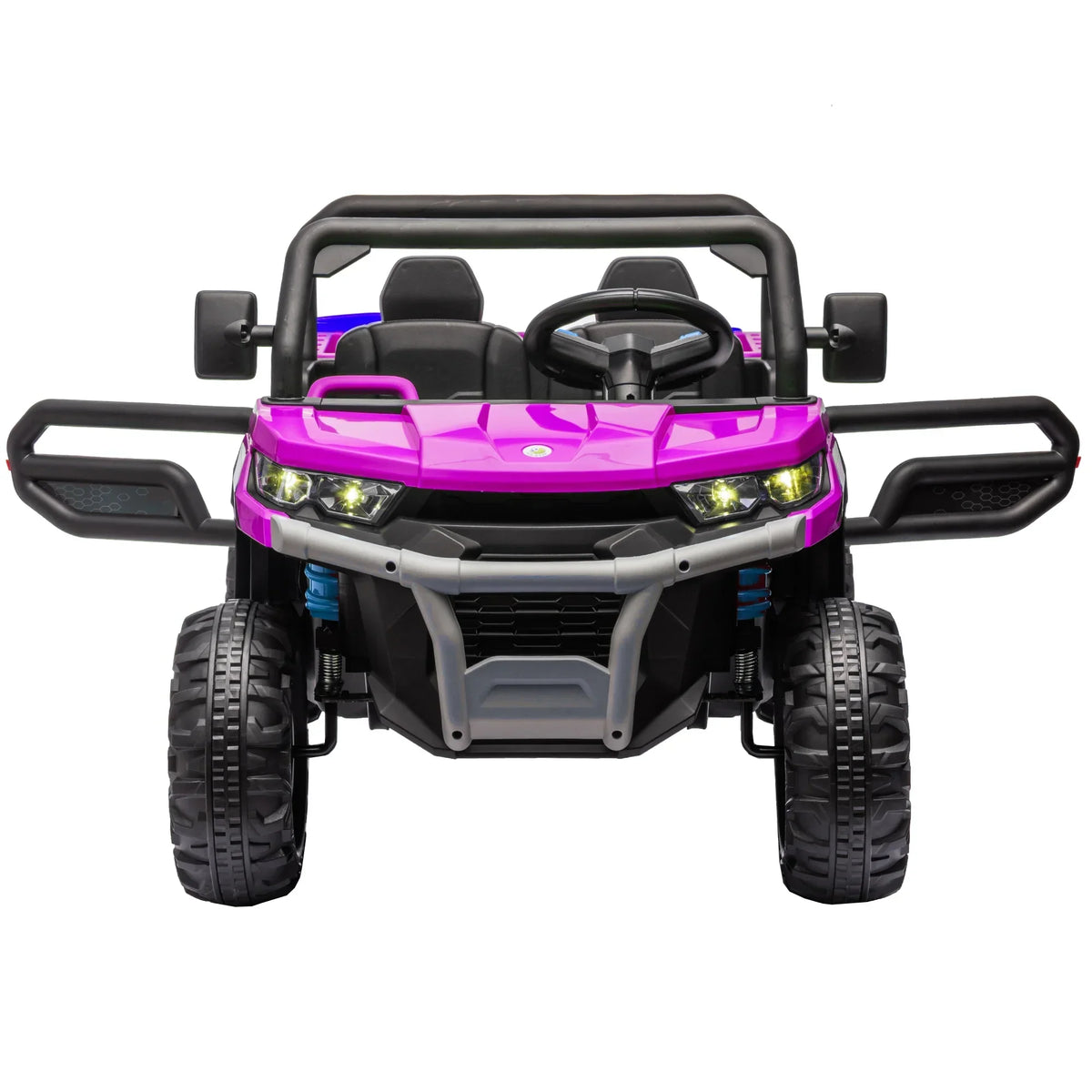 Nouveauté 2026 – Camion électrique Xuanlur 24V 2 places pour enfants , avec moteur 2x200W, benne basculante/pelle, pneus résistants, lumières LED, musique et télécommande, noir
