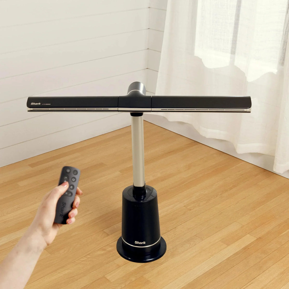 Nouveauté 2026 – Ventilateur Shark TurboBlade XL « Tour sans pales ultra-personnalisable, pivotante, rotative, oscillante à 180° », TF200, anthracite