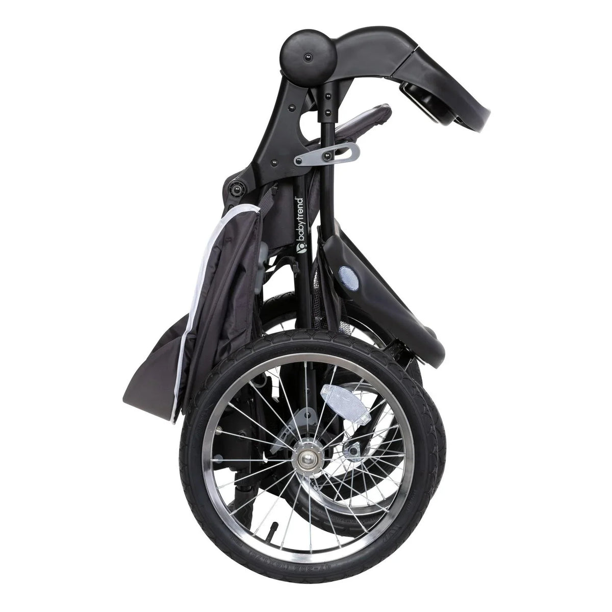 Nouveauté 2026 – Poussette de jogging Baby Trend Xcel-R8 Plus avec lumières LED, modèle . Gris Liberty