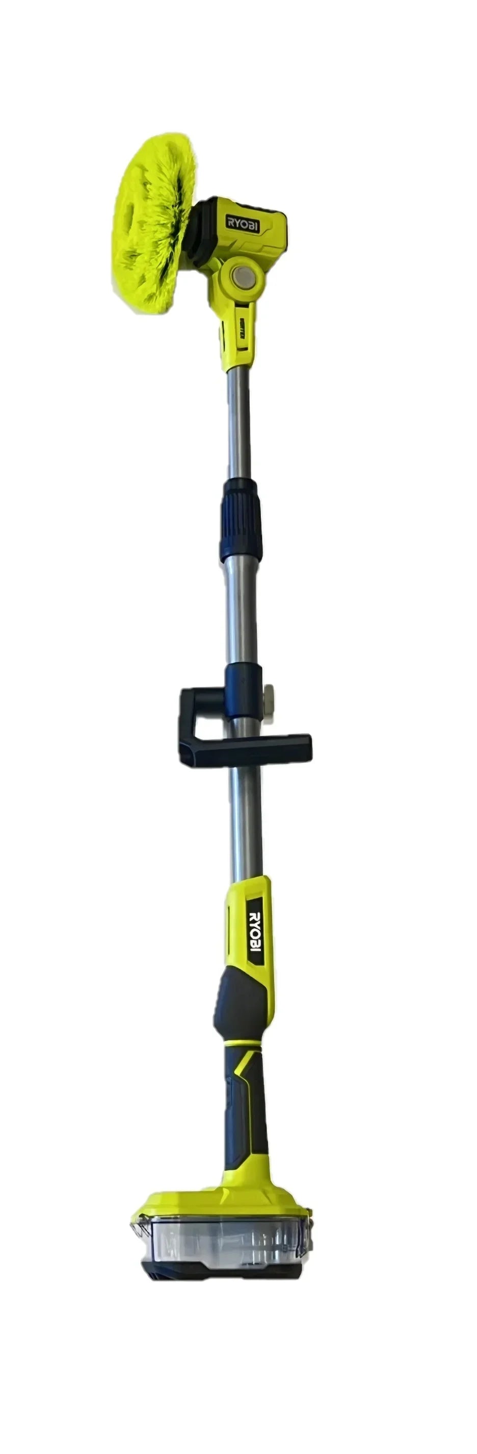 Nouveauté 2026 – Kit de nettoyage électrique télescopique sans fil RYOBI ONE+ 18V P4500 avec batterie et chargeur