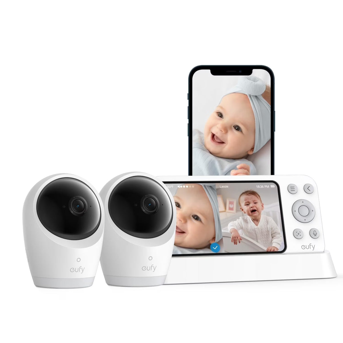 Nouveauté 2026 – Babyphone Eufy E20 avec caméra 2K