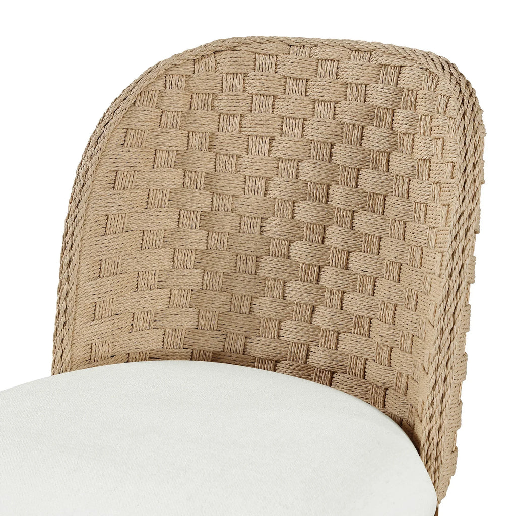 Nouveauté 2026 – Ensemble de 2 chaises de salle à manger de style ferme Saylor de My Texas House, en bois naturel, année