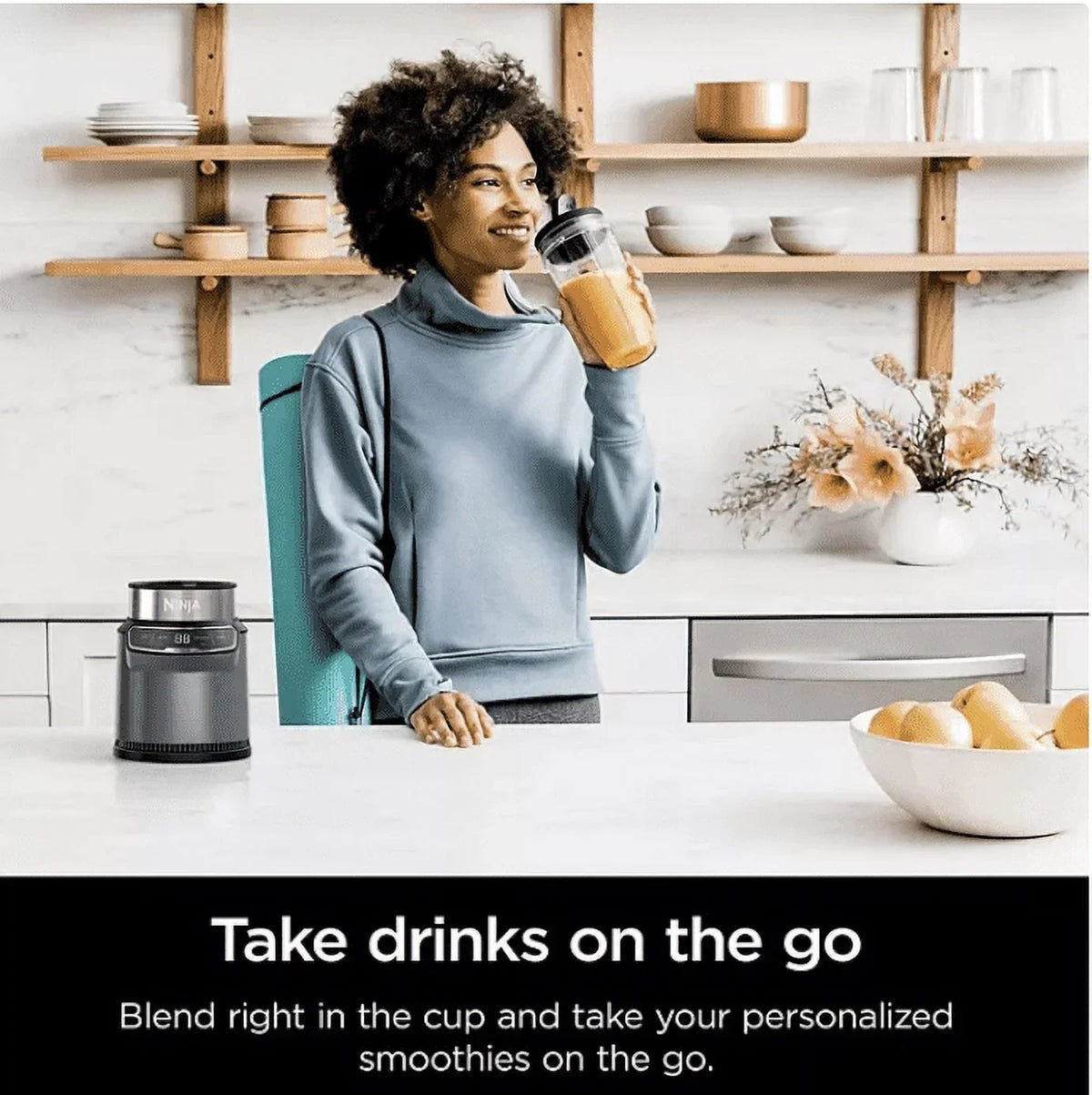Nouveauté 2026 – Blender personnel Ninja Nutri-Blender Pro avec Auto-iQ, CL401A