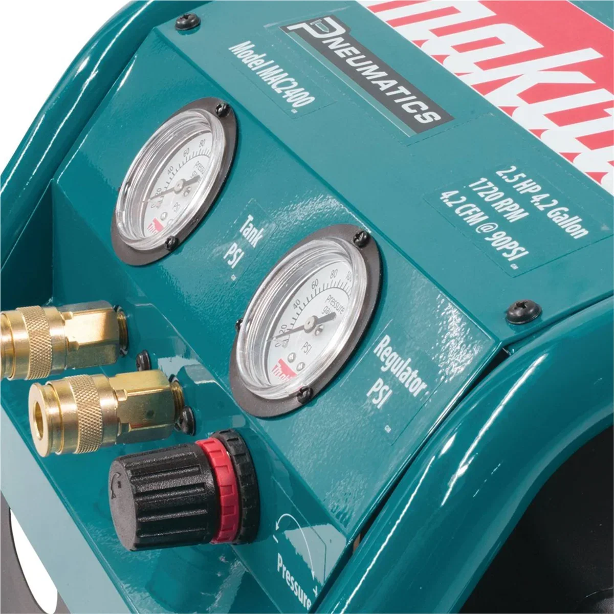 Nouveauté 2026 – Compresseur d'air Makita 2,5 HP Big Bore™ (double colonne