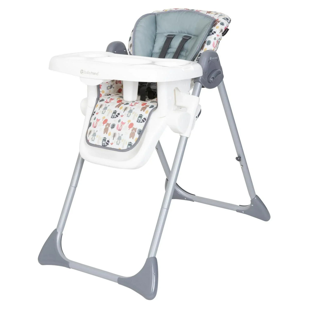 Nouveauté 2026 – Chaise haute 3-en-1 Baby Trend Sit Right, collection . Thème Forêt