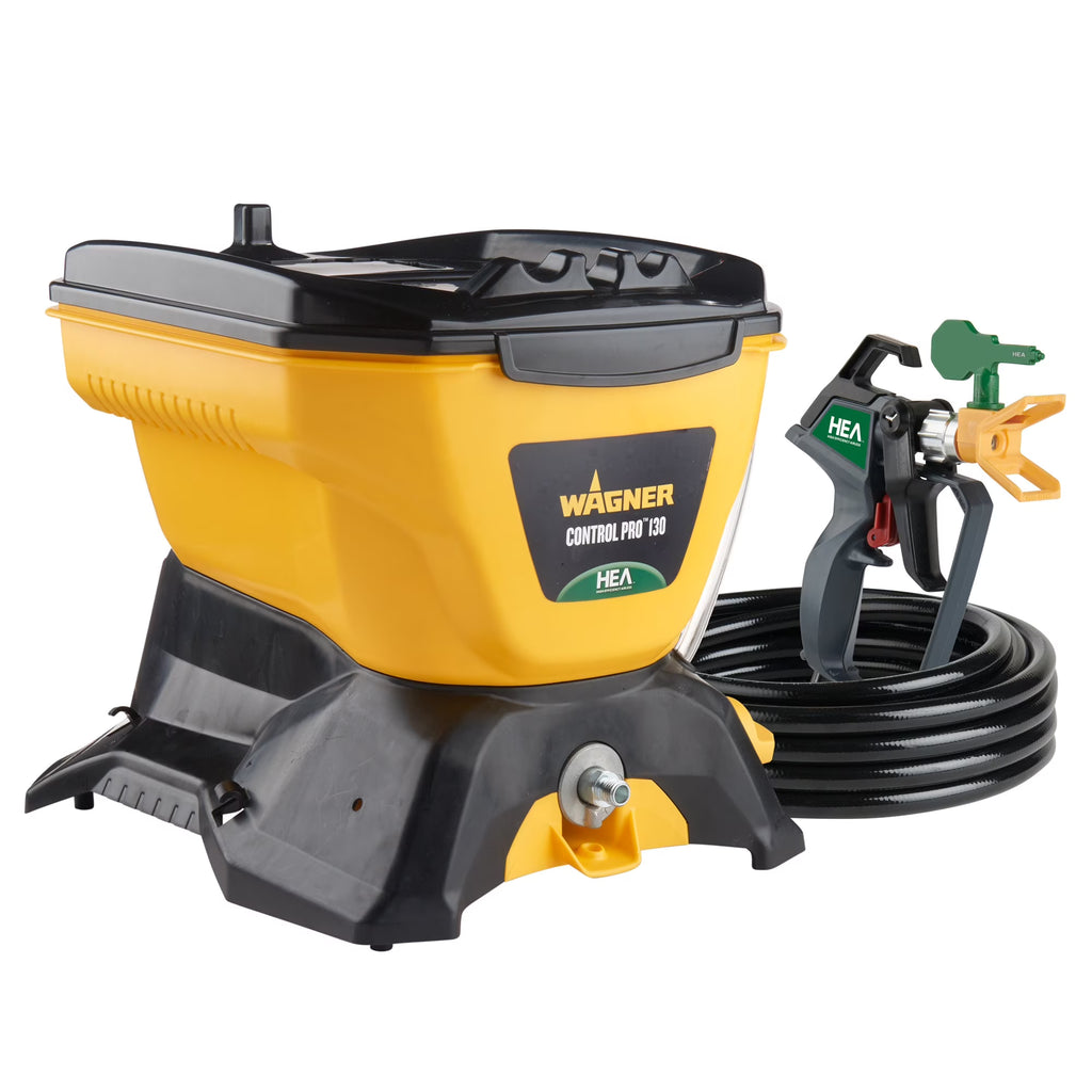 Nouveauté 2026 – Pulvérisateur de peinture/teinture Wagner Control Pro 130 haute efficacité sans air avec réservoir de 1,5 gallon
