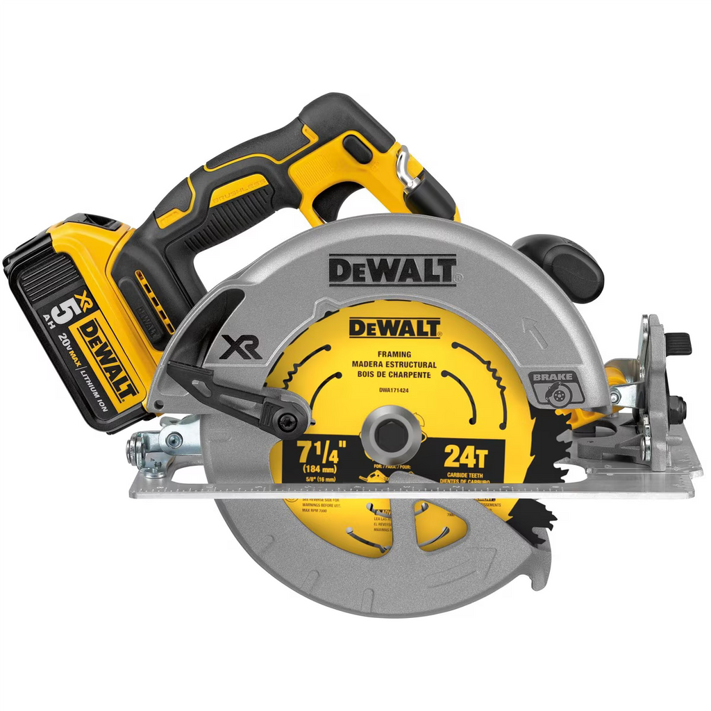 Nouveauté 2026 – Kit de scie circulaire sans fil DeWalt 20V Max 7-1/4