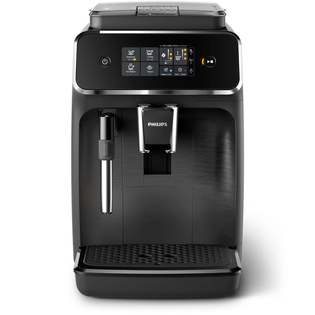 Nouveauté 2026 – Machine à expresso et à café entièrement automatique Philips 2200 avec mousseur à lait, noire