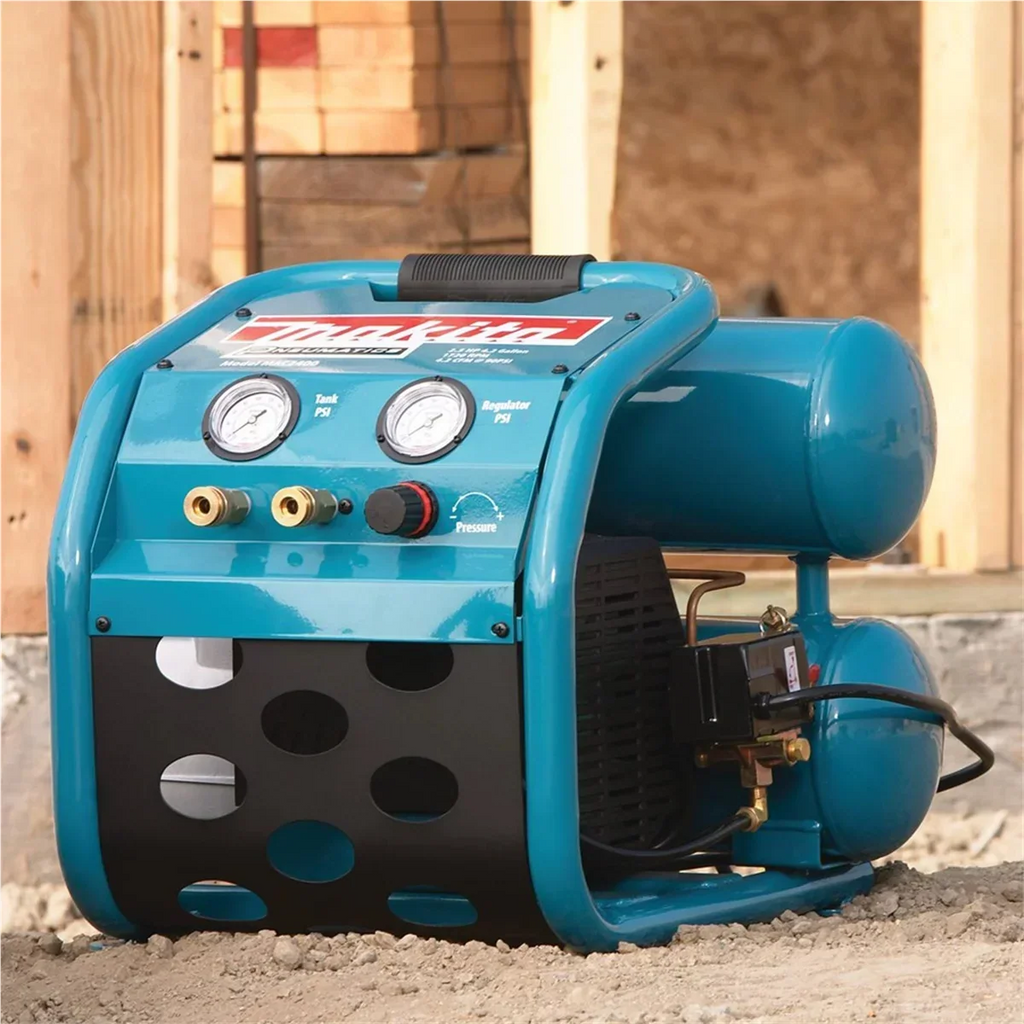Nouveauté 2026 – Compresseur d'air Makita 2,5 HP Big Bore™ (double colonne