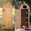 Nouveauté 2026 – Casiers en bois Winado 70" avec porte simple en sapin durable