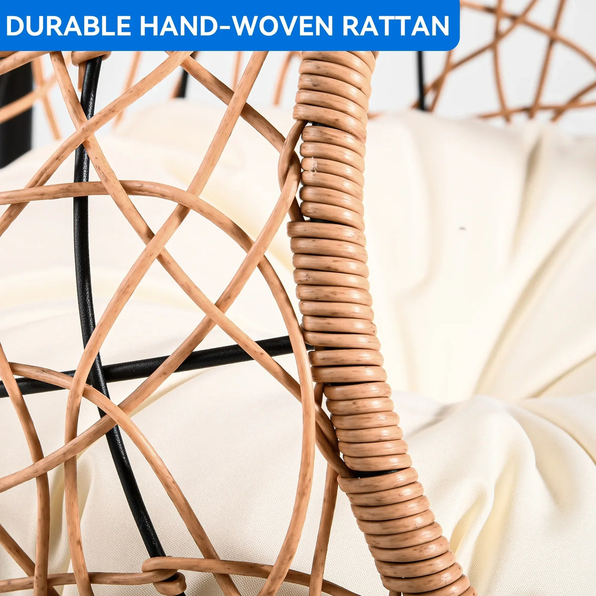 Nouveauté 2026 – Lit surélevé pour chat d'intérieur Dextrus avec coussin amovible, marron uni