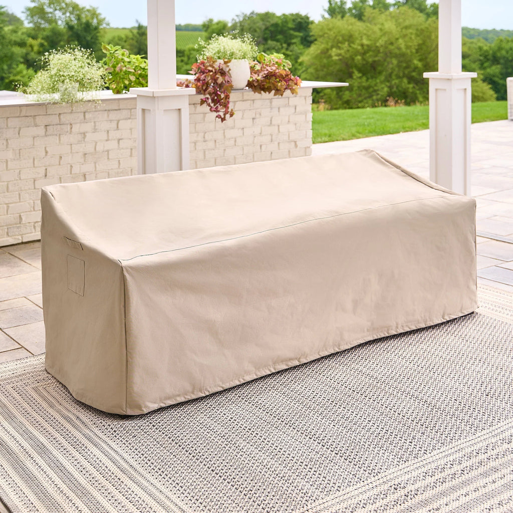 Nouveauté 2026 – Canapé d'extérieur en osier Rockport de Better Homes & Gardens , marron