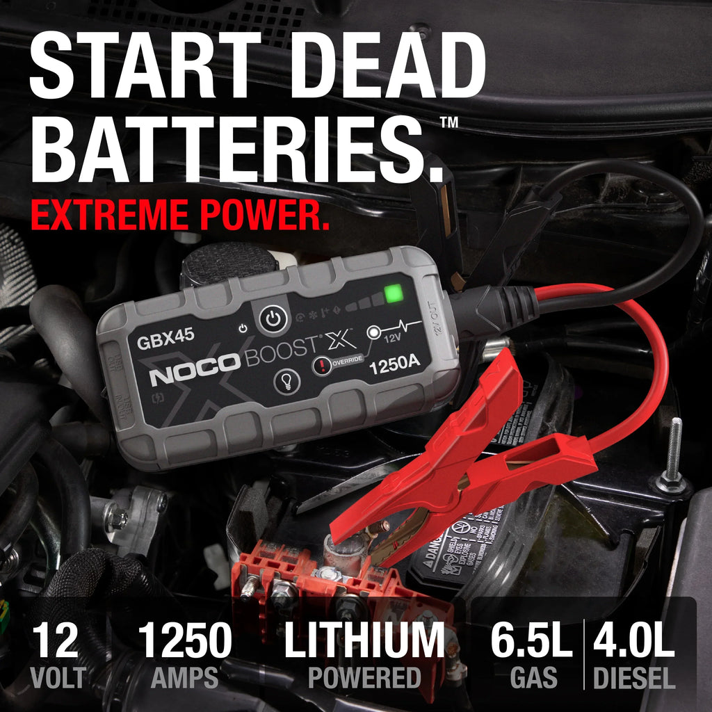 Nouveauté 2026 – NOCO Boost X GBX45 : Démarreur de batterie portable au lithium ultra-sécurisé 12 V et 1250 A