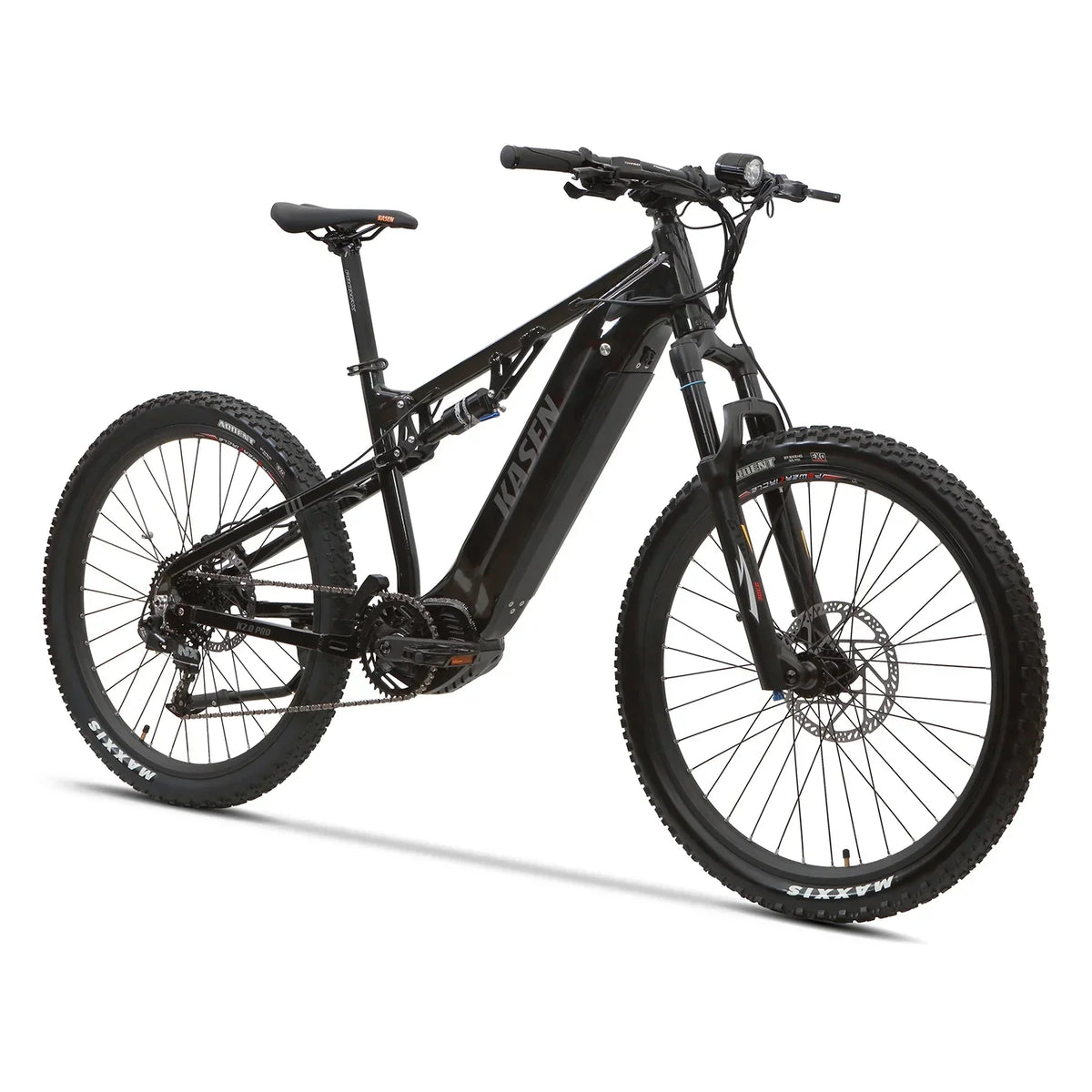 Nouveauté 2026 – VTT électrique Kasen , moteur central 500 W 48 V 15 Ah, suspension intégrale, accélérateur et assistance au pédalage