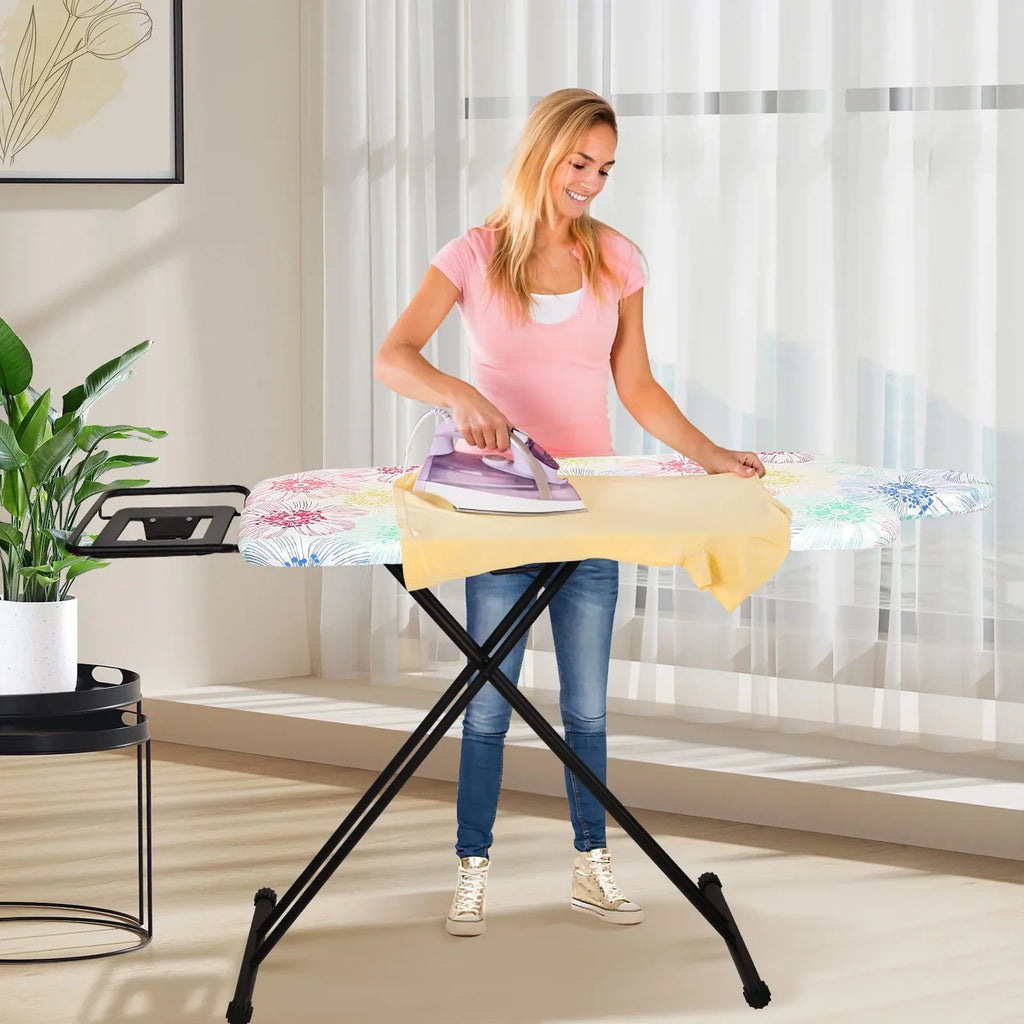 Nouveauté 2026 – Planche à repasser extra large KDJ HOME Slieton avec barre de suspension, 51 cm de large (20 pouces