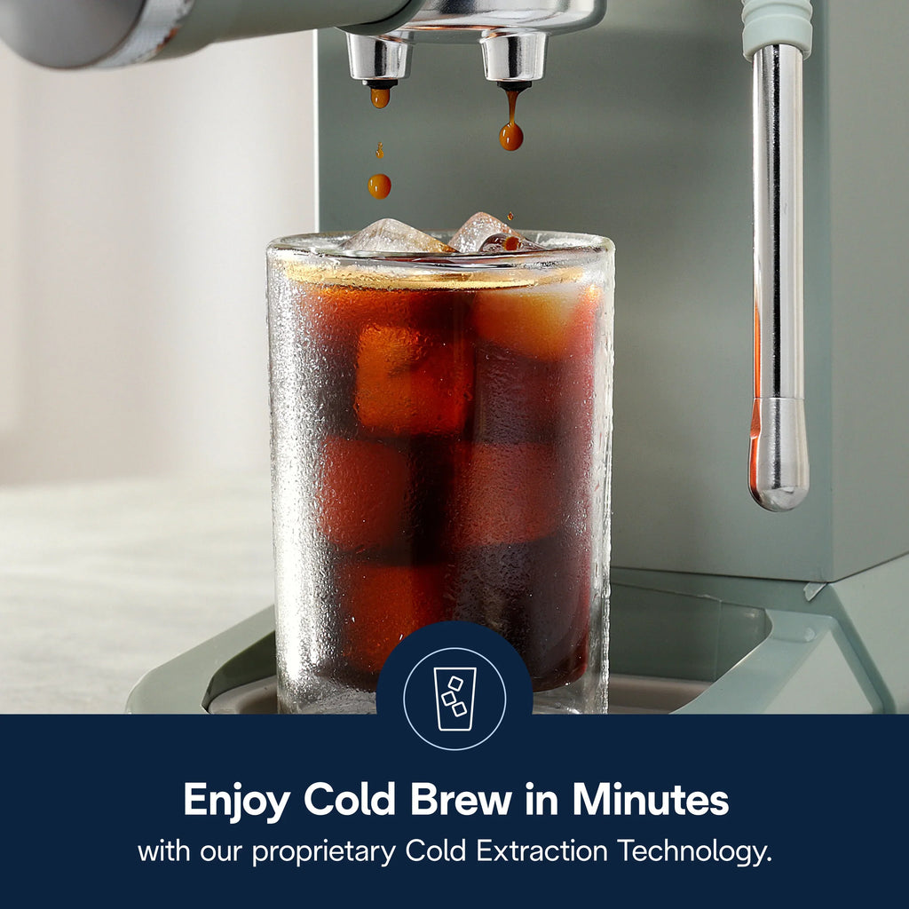 Nouveauté 2026 – Machine à expresso De’Longhi Dedica Duo , format compact avec mousseur intégré pour latte art, expresso, café infusé à froid, lattes et plus encore, acier inoxydable