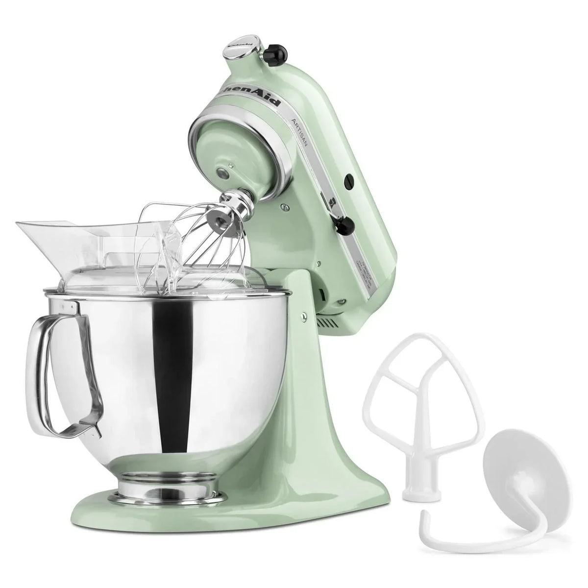 Nouveauté 2026 – Robot pâtissier KitchenAid Artisan Series 5 pintes à tête inclinable, coloris Wildflower, KSM156CXWF (édition