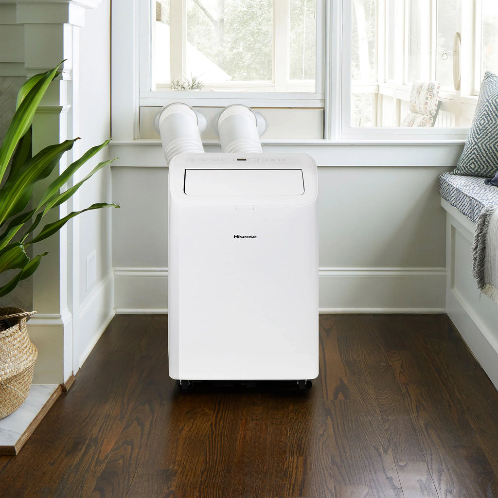 Nouveauté 2026 – Climatiseur portable Hisense 8 000 BTU à double tuyau avec onduleur et Wi-Fi